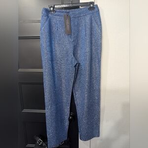 NWT San Souci Blue Glitter Pants- NFR Vegas Worthy